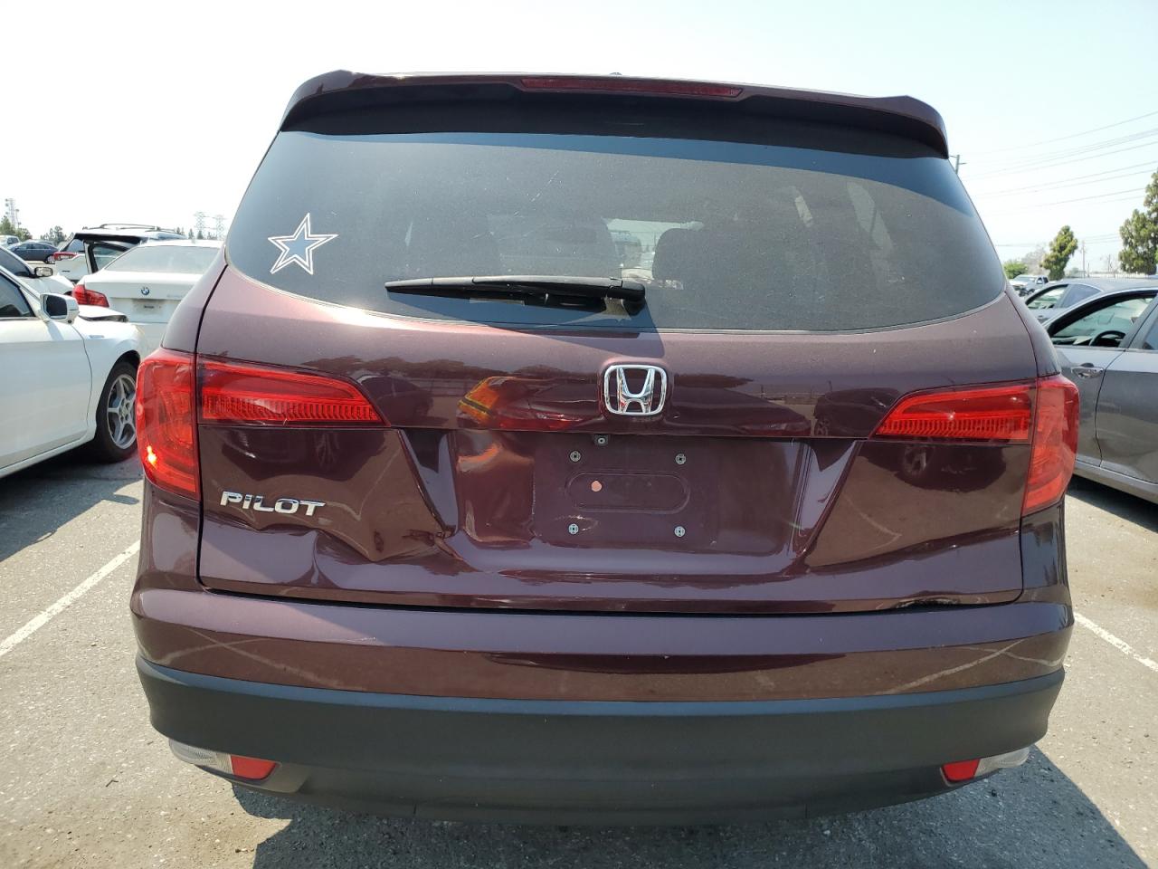 2017 Honda Pilot Exl VIN: 5FNYF5H89HB039191 Lot: 64782315