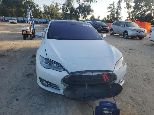 Hatchbacks TESLA MODEL S 2013 Biały