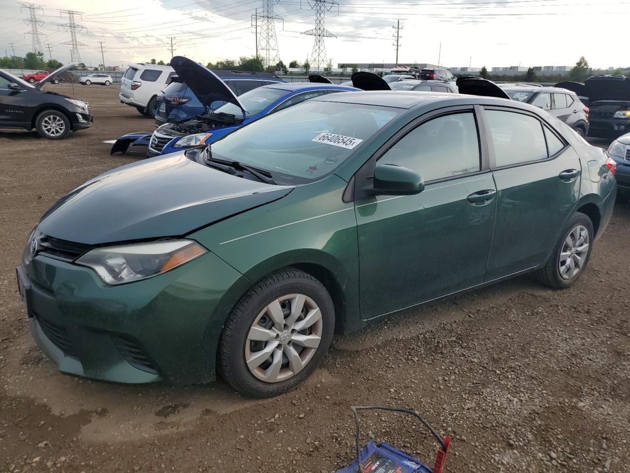 5yfburhe0ep095769 5YFBURHE0EP095769 2014 Toyota Corolla L