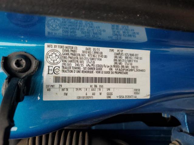 2015 FORD FOCUS SE  