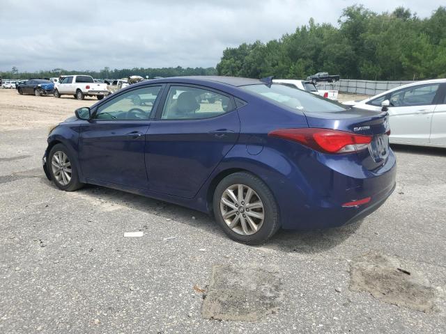 HYUNDAI ELANTRA 2014 Granatowy