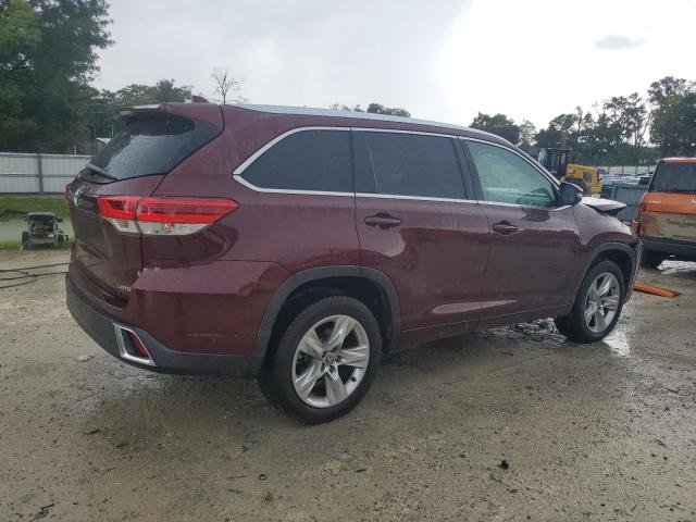  TOYOTA HIGHLANDER 2017 Фиолетовый