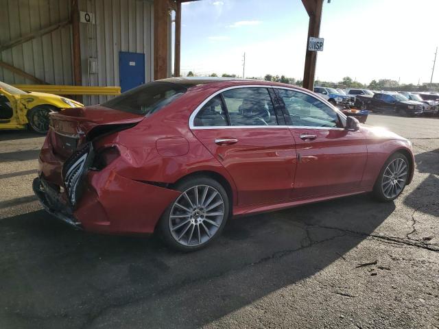  MERCEDES-BENZ C-CLASS 2020 Бордовый