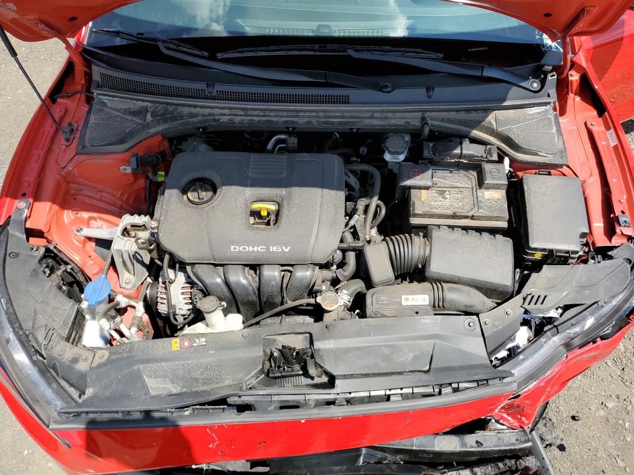 2021 Hyundai Veloster Base VIN: KMHTG6AF4MU032670 Lot: 64545005