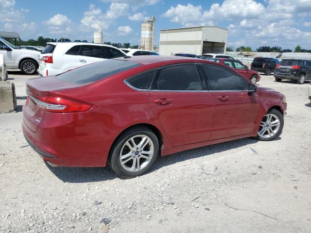  FORD FUSION 2018 Czerwony