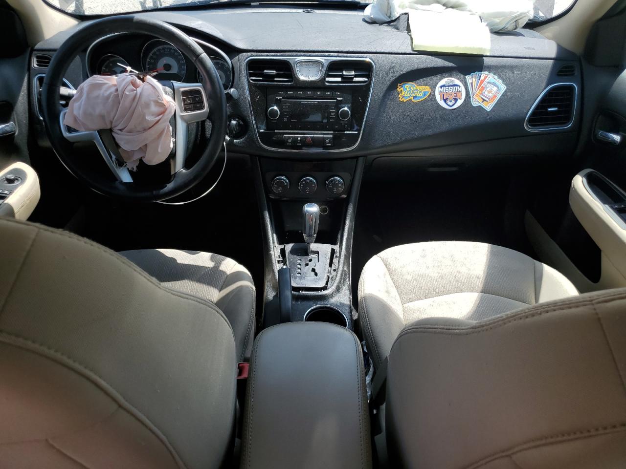 2012 Chrysler 200 Touring VIN: 1C3CCBBG7CN233332 Lot: 64770425