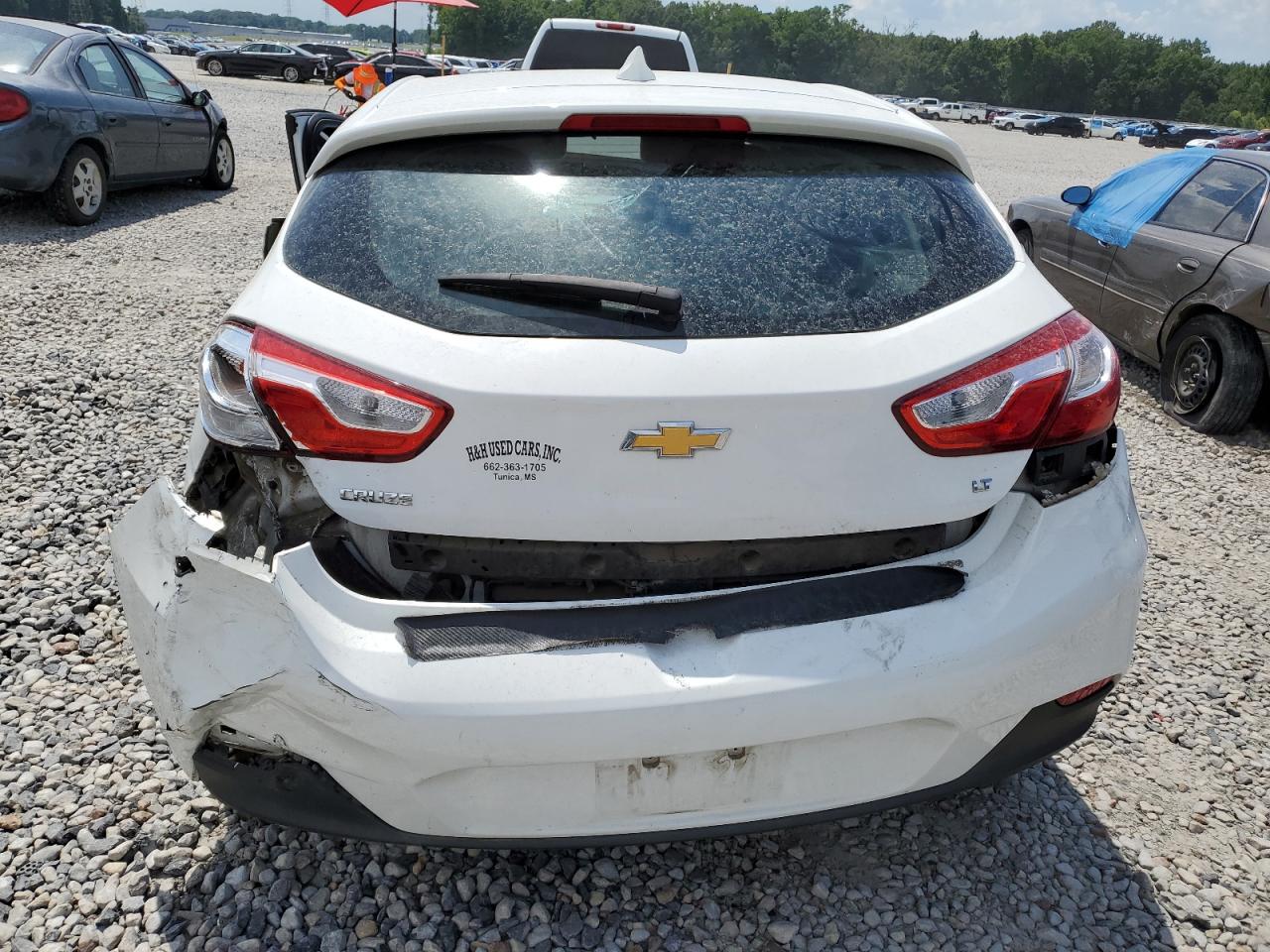 2018 Chevrolet Cruze Lt VIN: 3G1BE6SM1JS615186 Lot: 64029715