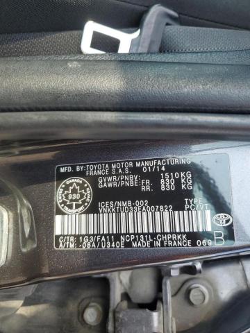 2014 TOYOTA YARIS   