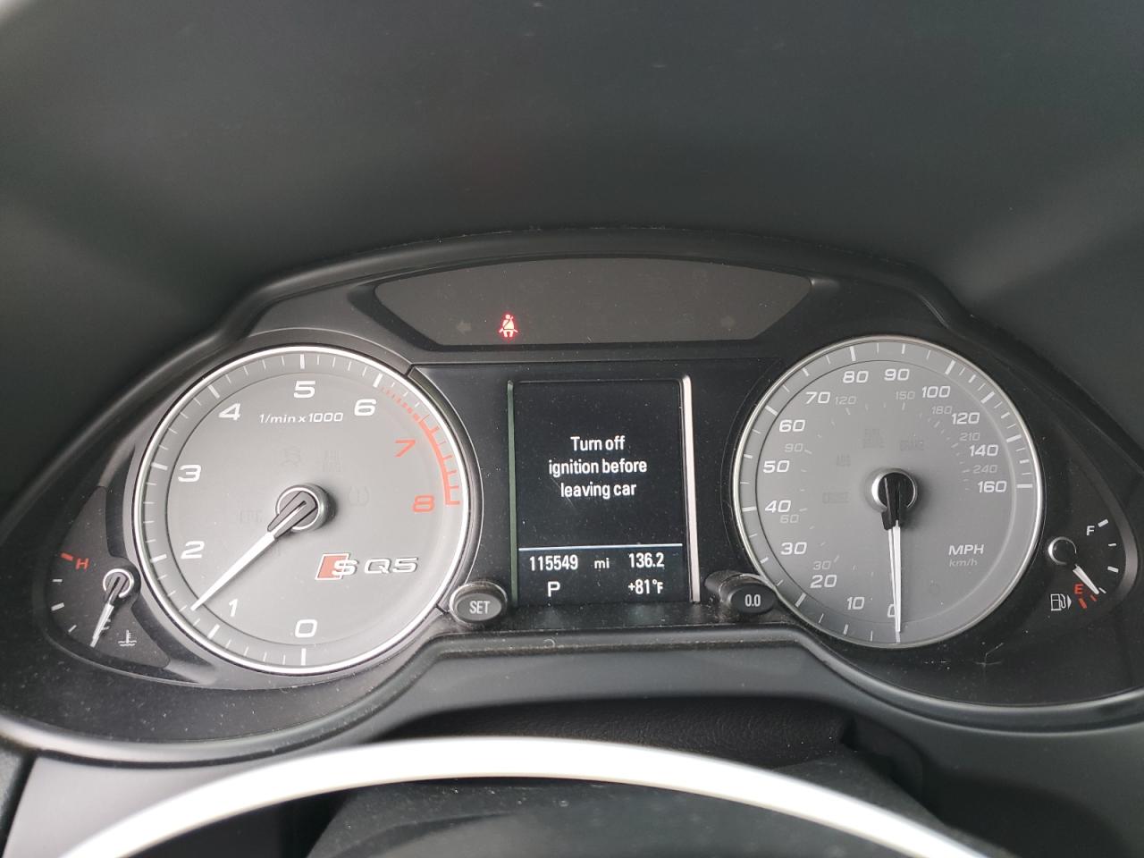 2016 Audi Sq5 Premium Plus VIN: WA1CCAFP2GA126566 Lot: 66726845