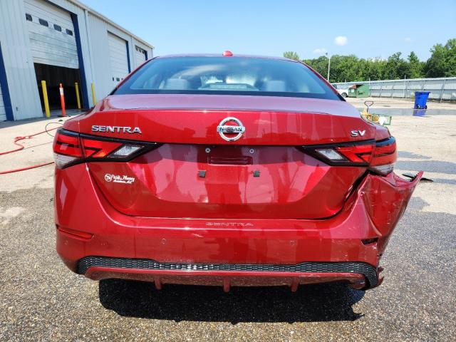  NISSAN SENTRA 2021 Czerwony