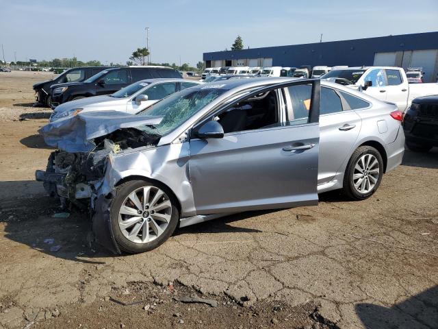  HYUNDAI SONATA 2016 Srebrny