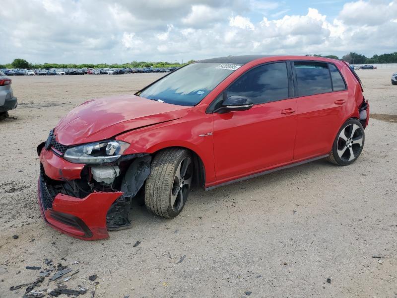  VOLKSWAGEN GTI 2018 Czerwony