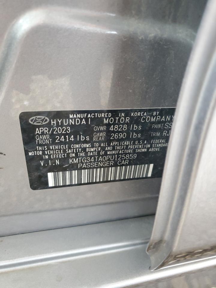 2023 Genesis G70 Base VIN: KMTG34TA0PU125859 Lot: 65530425