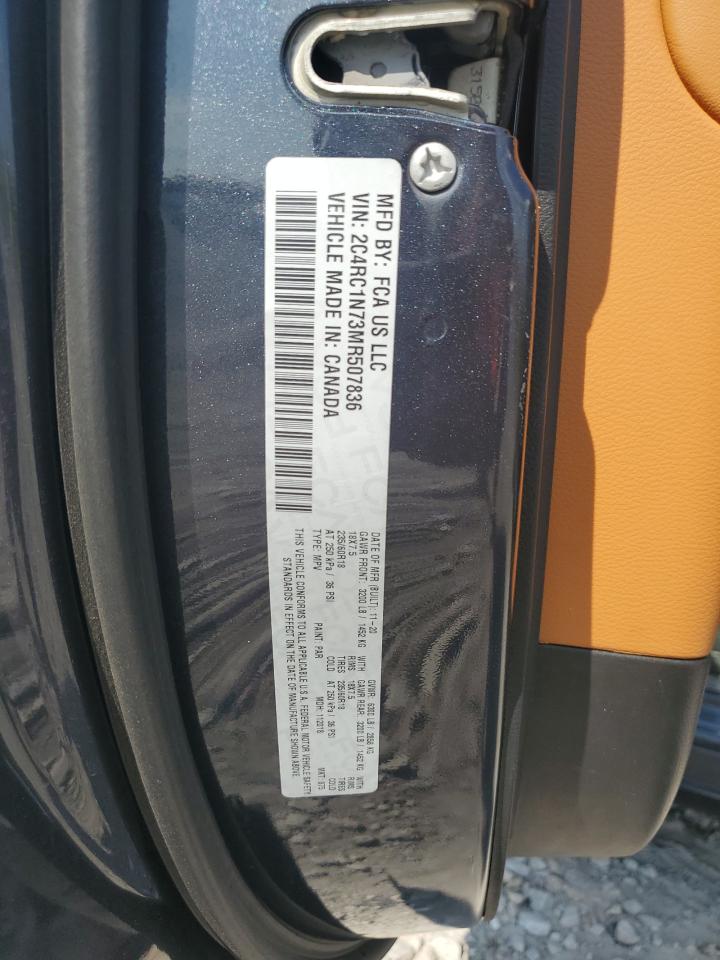 2c4rc1n73mr507836 2C4RC1N73MR507836 2021 Chrysler Pacifica Hybrid Pinnacle