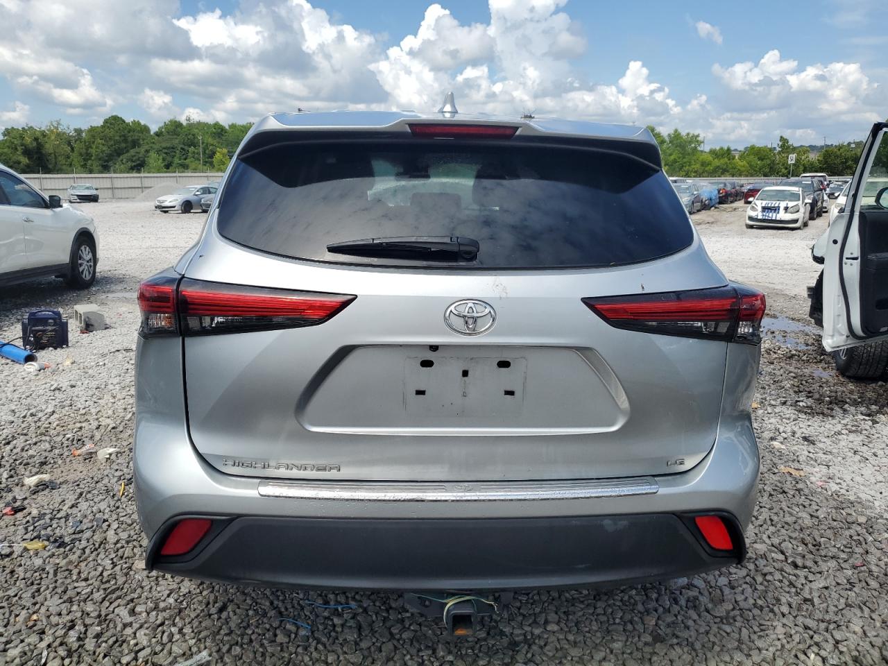 2021 Toyota Highlander L VIN: 5TDZZRAH8MS055448 Lot: 64480765