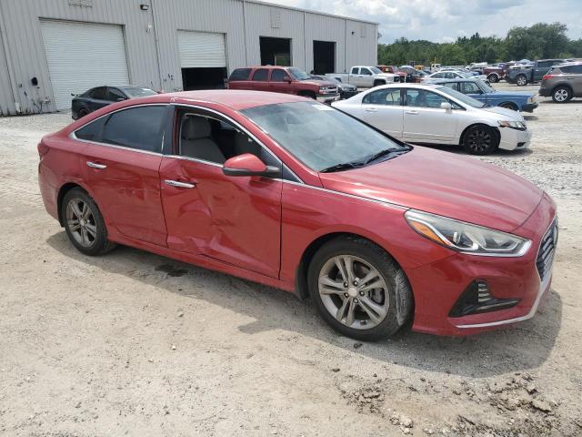  HYUNDAI SONATA 2018 Red