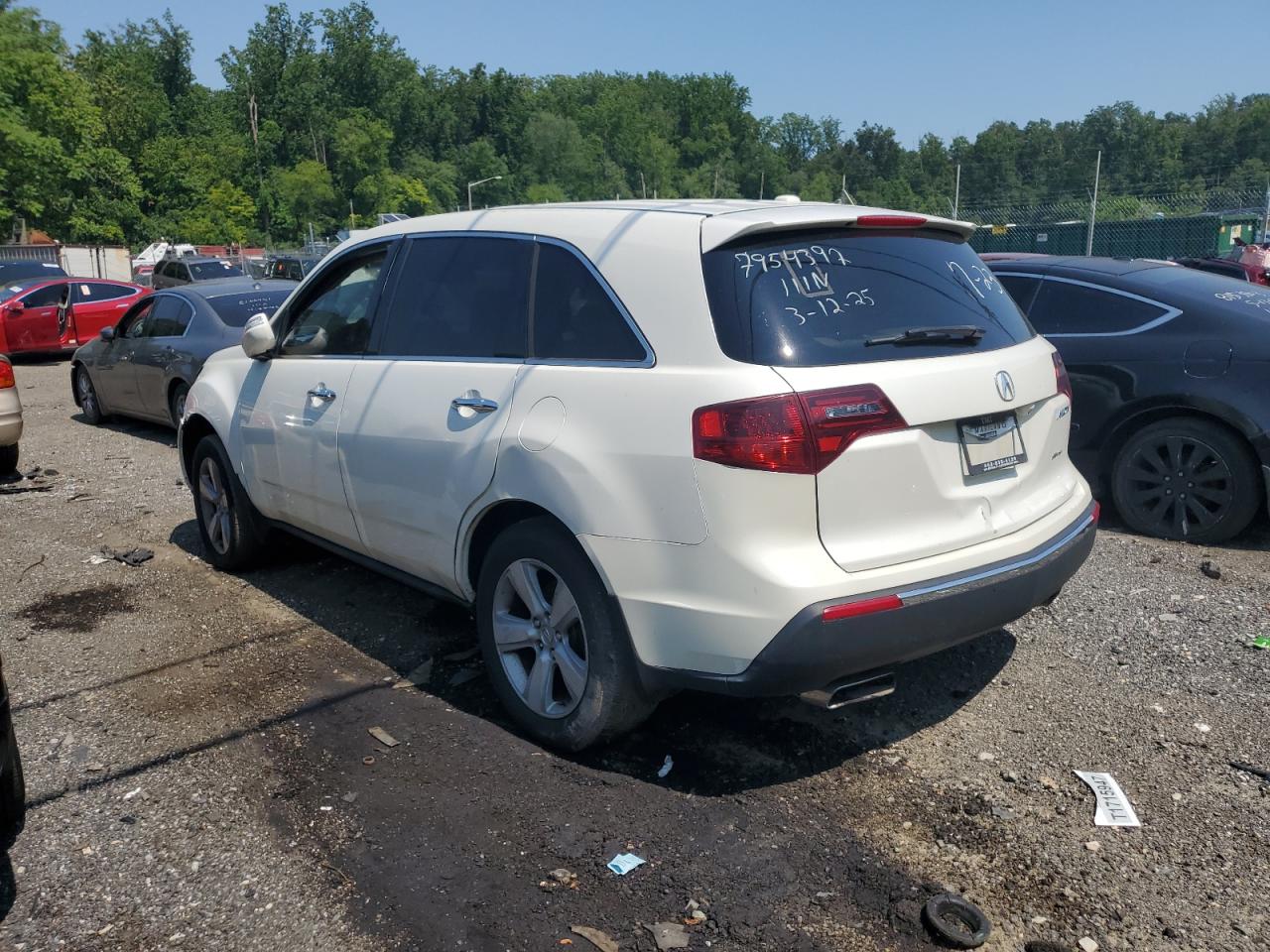 2013 Acura Mdx Technology VIN: 2HNYD2H4XDH514167 Lot: 66259205