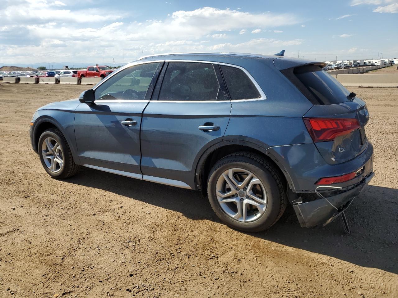 2018 Audi Q5 Premium Plus blue null gas WA1BNAFY7J2225397 photo #3