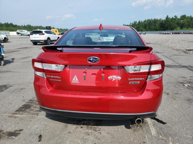  SUBARU IMPREZA 2017 Красный