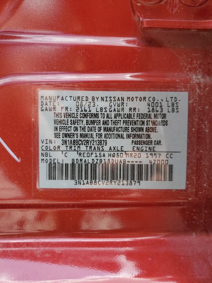 2024 Nissan Sentra Sv VIN: 3N1AB8CV2RY213879 Lot: 63252445