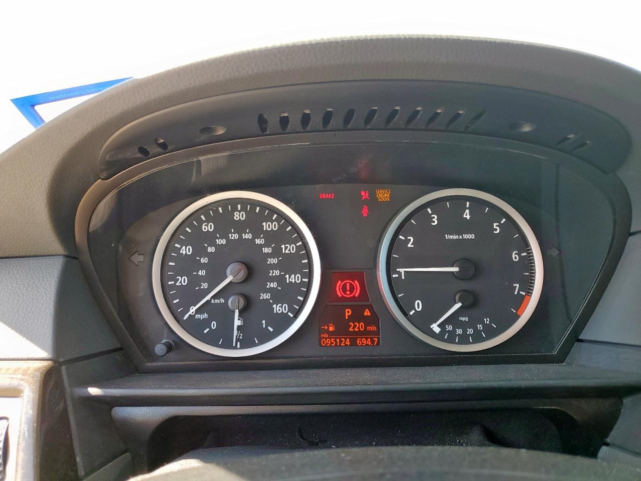 wbane53557cw61332 WBANE53557CW61332 2007 BMW 525 I
