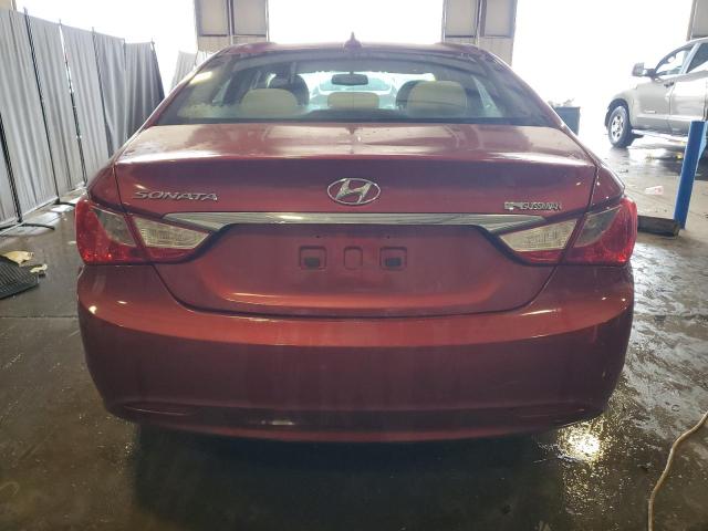  HYUNDAI SONATA 2013 Czerwony