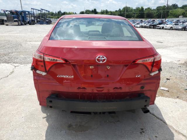  TOYOTA COROLLA 2018 Burgundy