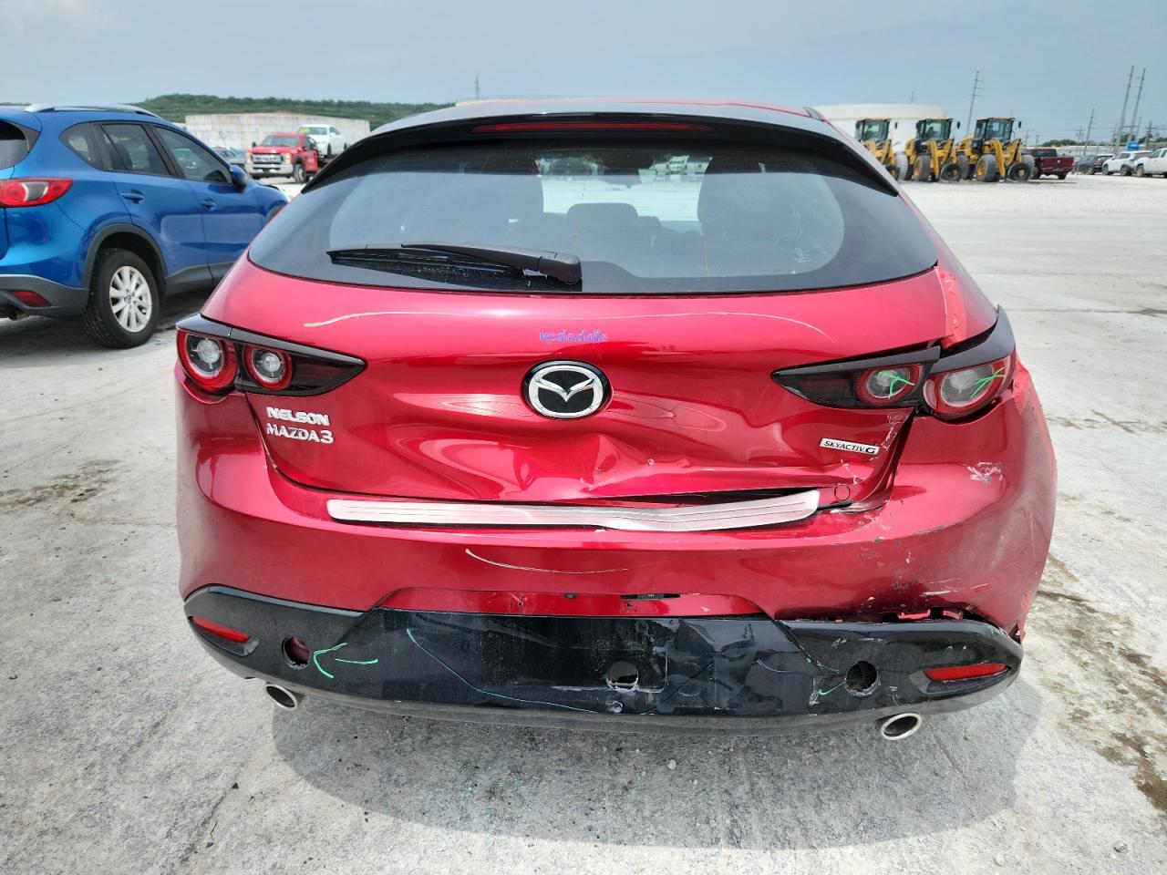 2025 Mazda 3 Preferred VIN: JM1BPALMXS1784340 Lot: 64776095