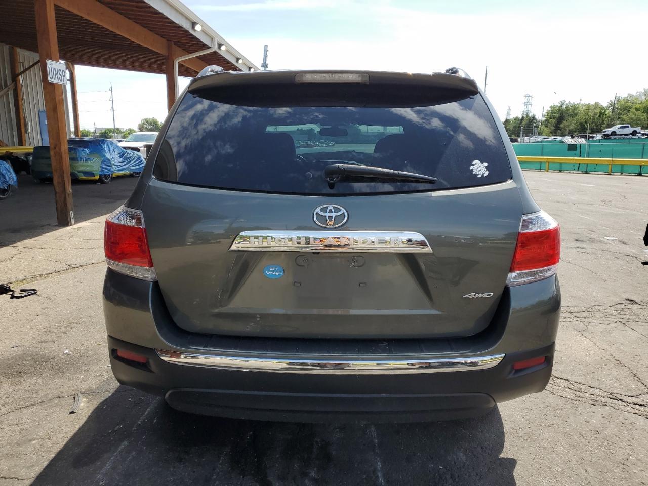 2012 Toyota Highlander Base VIN: 5TDBK3EH2CS148106 Lot: 65605495