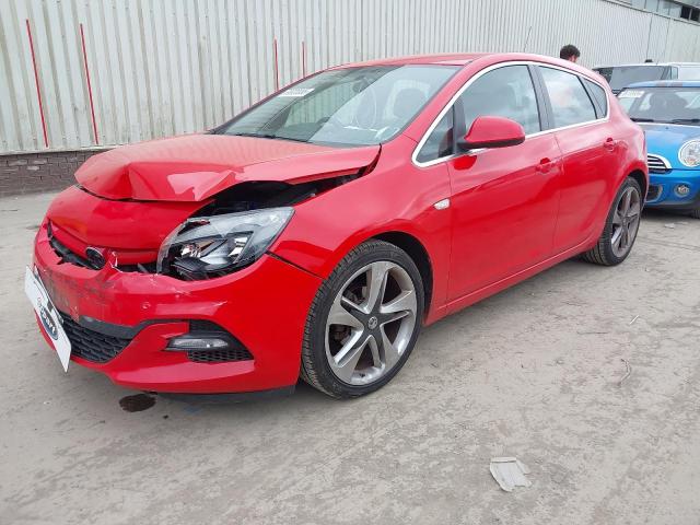 2015 VAUXHALL ASTRA LIMI for sale at Copart PETERLEE