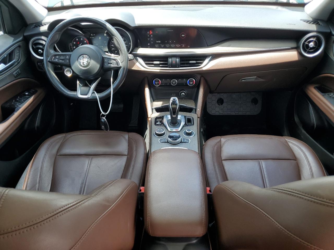 2021 Alfa Romeo Stelvio Ti VIN: ZASPAKBN6M7D18449 Lot: 65200875