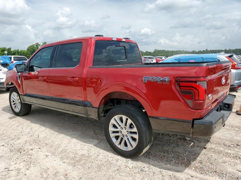  FORD F150 2024 Czerwony