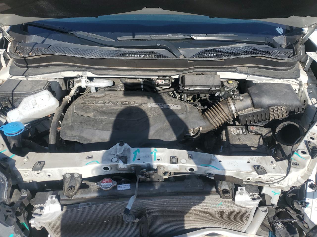2017 Honda Pilot Lx VIN: 5FNYF5H16HB033836 Lot: 64849205