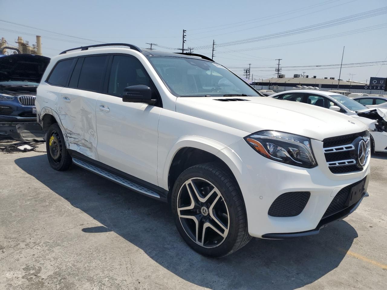 2018 Mercedes-Benz Gls 550 4Matic VIN: 4JGDF7DE3JB061844 Lot: 64852595
