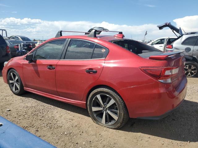  SUBARU IMPREZA 2019 Czerwony