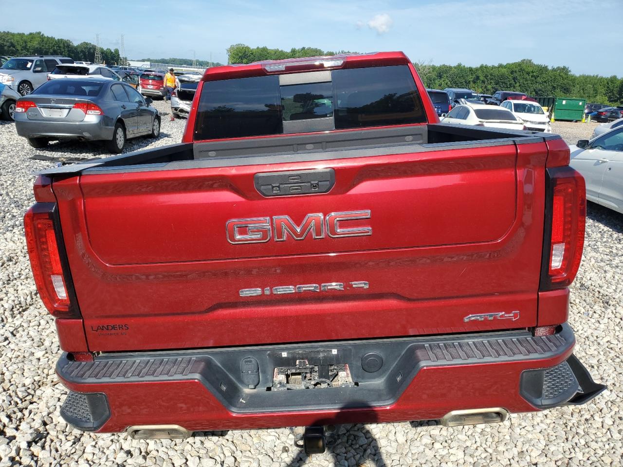 2022 GMC Sierra Limited K1500 At4 VIN: 3GTP9EEL7NG196980 Lot: 65130325