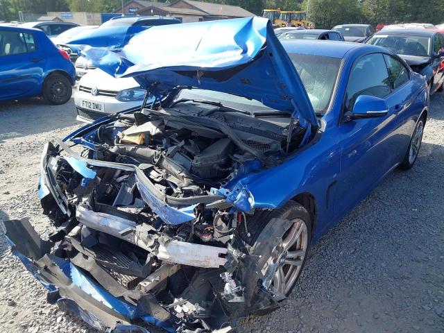 2014 BMW 420D XDRIV for sale at Copart WOLVERHAMPTON
