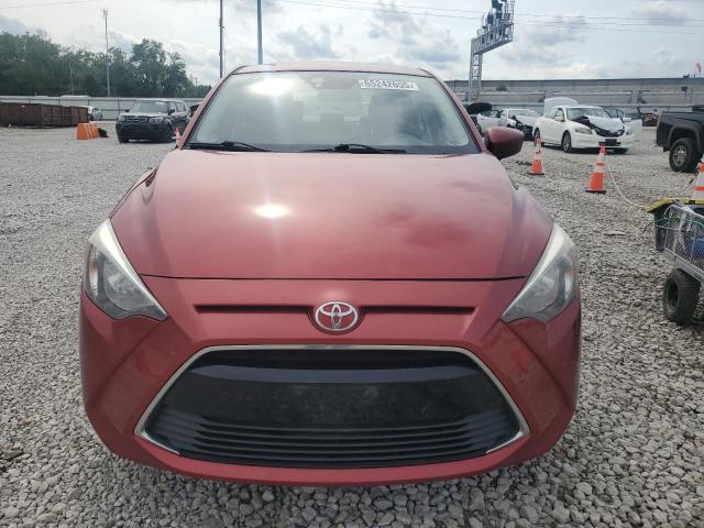  TOYOTA YARIS 2017 Czerwony