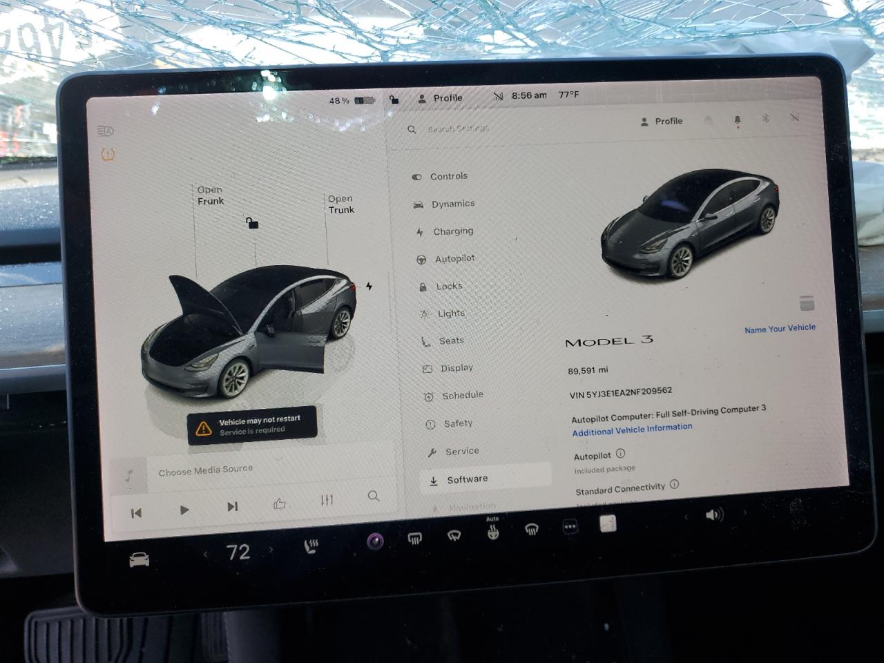 2022 Tesla Model 3 VIN: 5YJ3E1EA2NF209562 Lot: 64623495