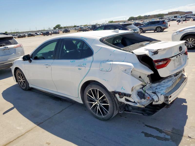  TOYOTA CAMRY 2021 White