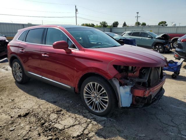  LINCOLN MKX 2016 Red