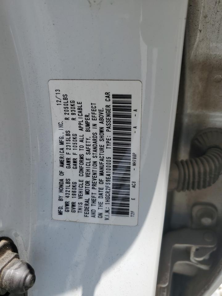 2014 Honda Accord Sport VIN: 1HGCR2F59EA100005 Lot: 65260575