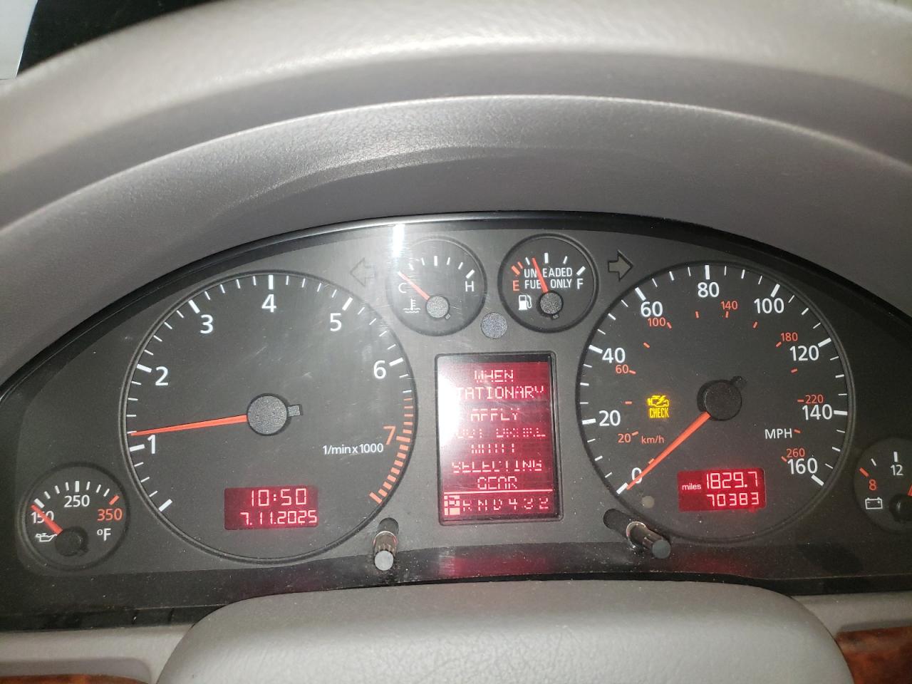 2001 Audi A4 2.8 Quattro VIN: WAUDH68D61A059387 Lot: 64337815