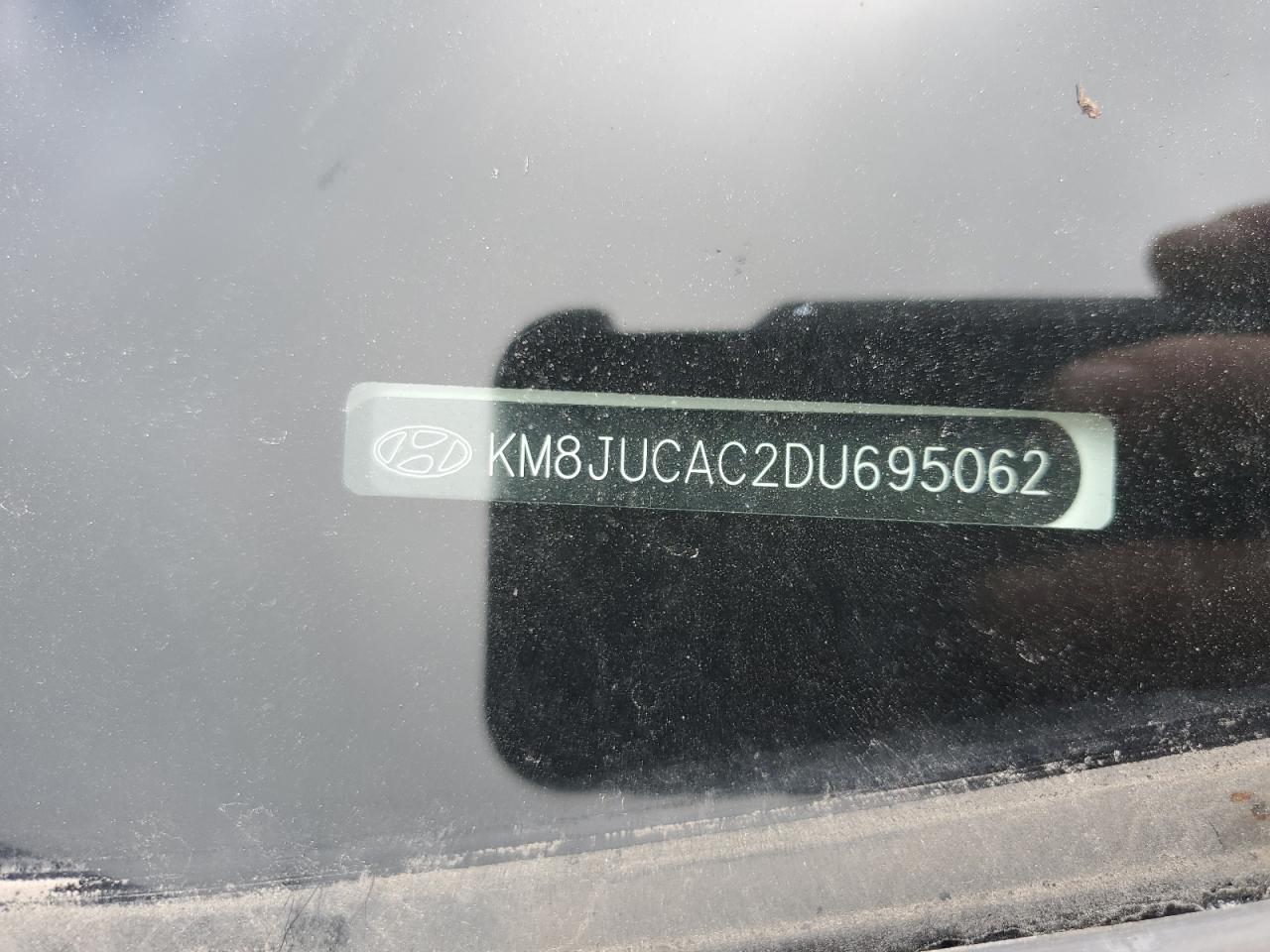 2013 Hyundai Tucson Gls VIN: KM8JUCAC2DU695062 Lot: 65917275