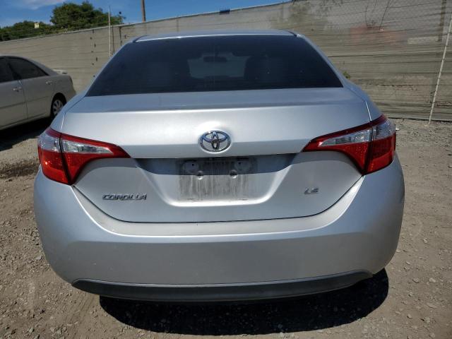  TOYOTA COROLLA 2016 Серебристый
