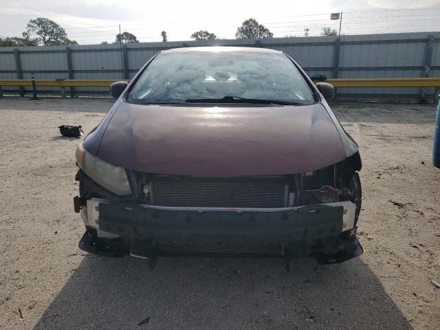  HONDA CIVIC 2012 Burgundy