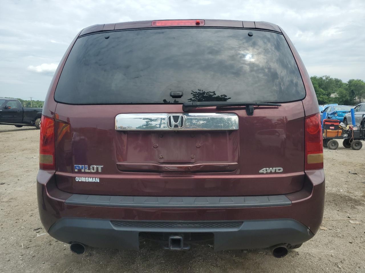 2012 Honda Pilot Exl VIN: 5FNYF4H50CB034874 Lot: 65270925