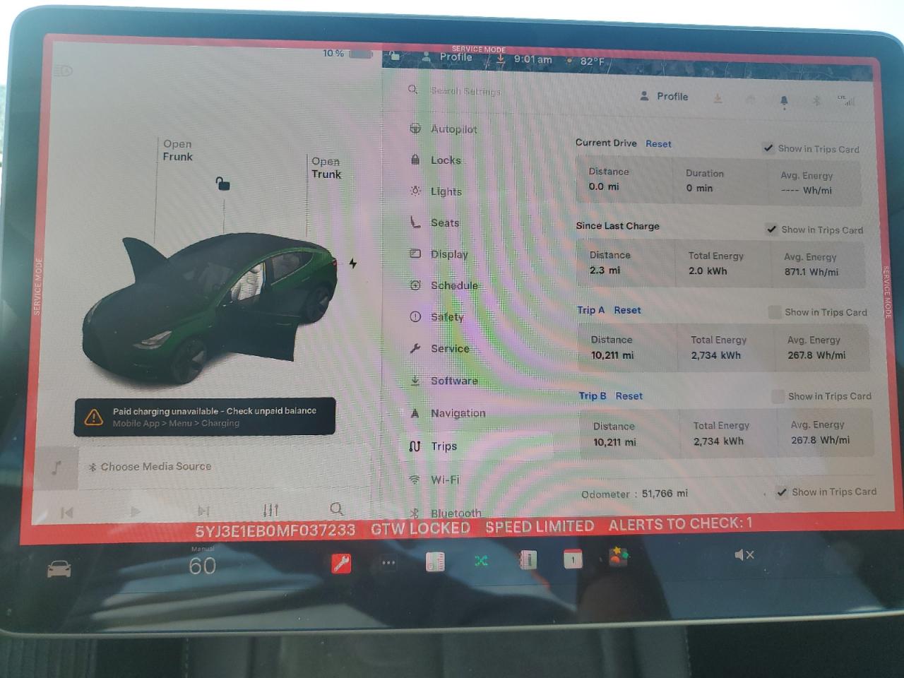2021 Tesla Model 3 VIN: 5YJ3E1EB0MF037233 Lot: 62899935