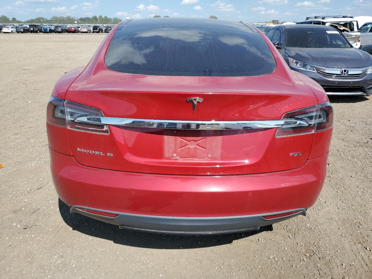 2015 Tesla Model S 70D VIN: 5YJSA1S22FF093642 Lot: 62741835