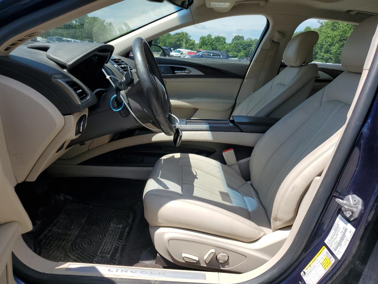 2017 Lincoln Mkz Reserve VIN: 3LN6L5F91HR607603 Lot: 66365245